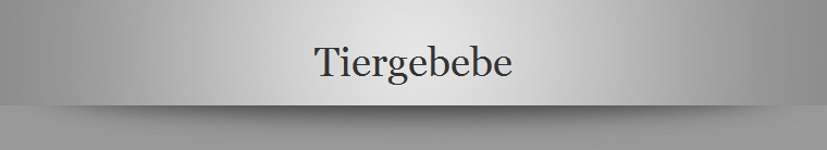 Tiergebebe